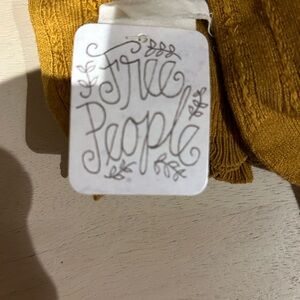 Free People Golden Knit socks